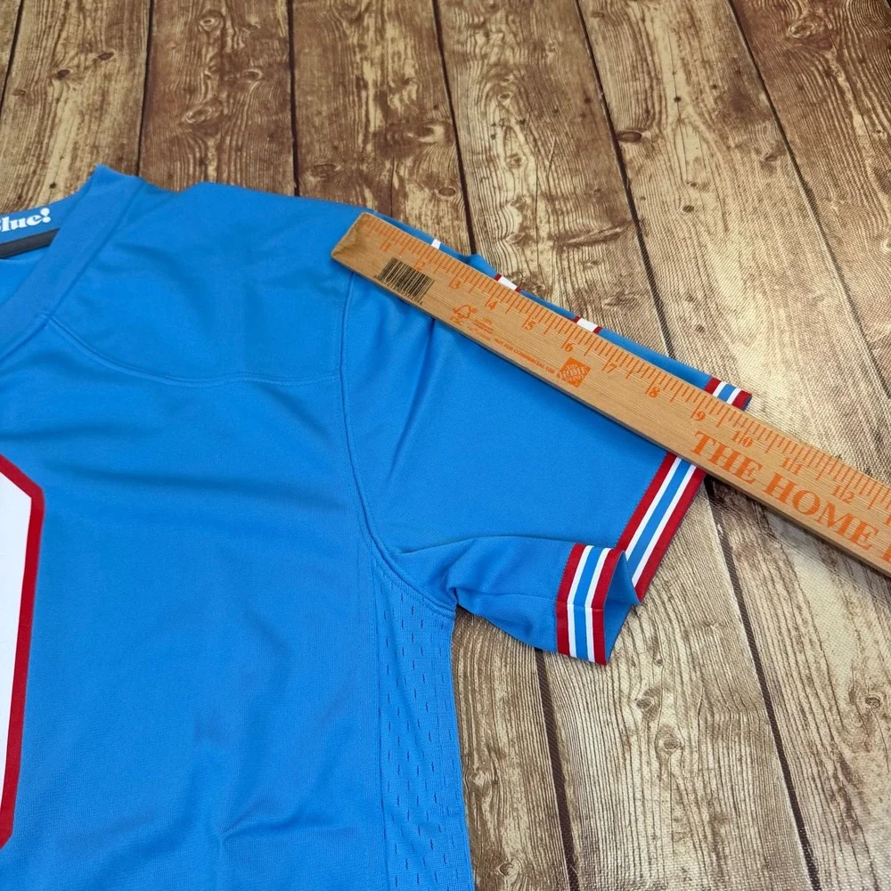 Nike Calvin Ridley Tennessee Oilers Jersey Kids Extra Large Blue Color Rush NWT